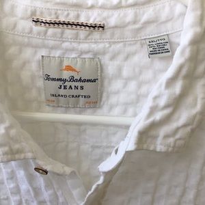 TOMMY BAHAMAS white casual shirt
